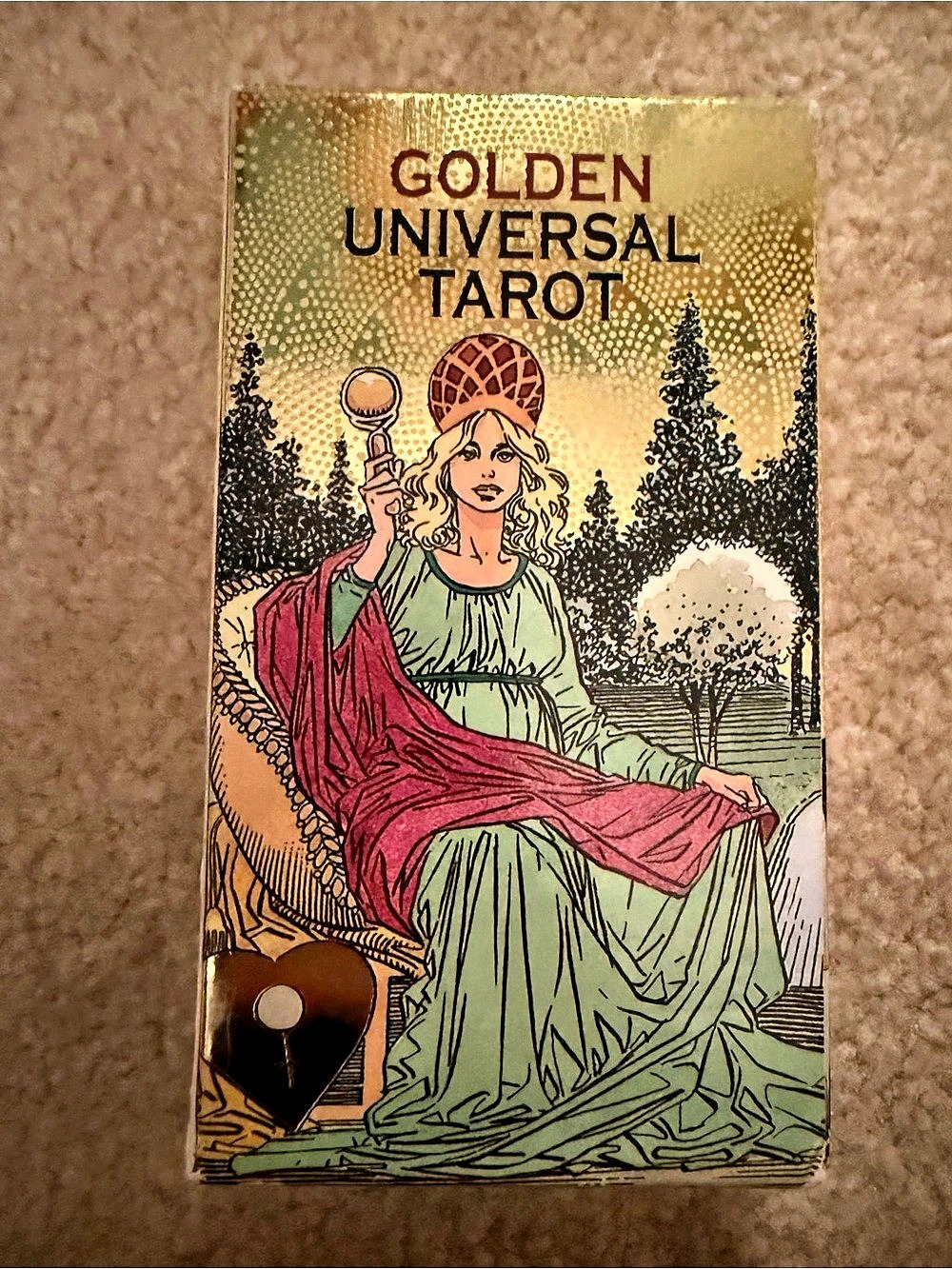 Lo Scarabeo Golden Universal Tarot Deck with Booklet